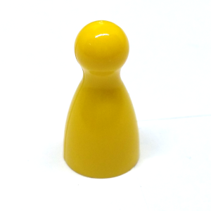 24mm Halma Pawn - Yellow