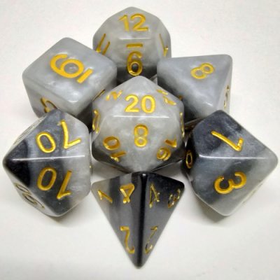 Dusk 7-piece Polyhedral Dice Set