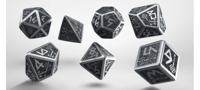 Metal Dwarven Dice Set