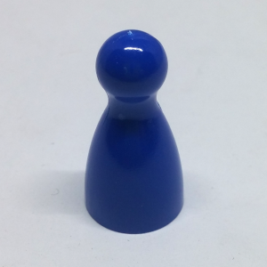 24mm Halma Pawn - Blue