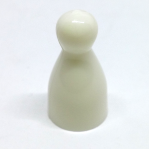 24mm Halma Pawn - White