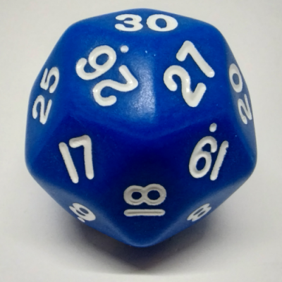 D30 Opaque Bleu