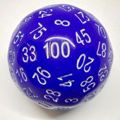 D100 - Blue opaque