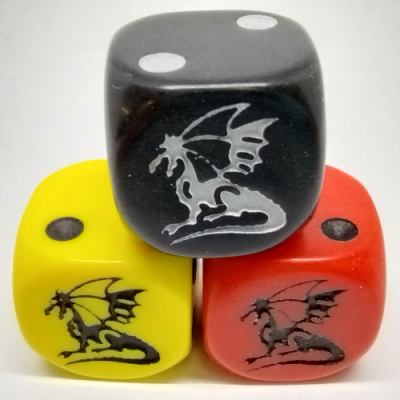 Dragon dice 16mm