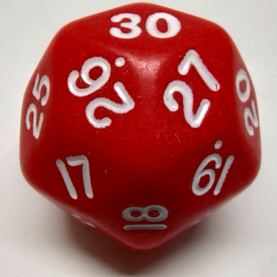 D30 Opaque Rouge