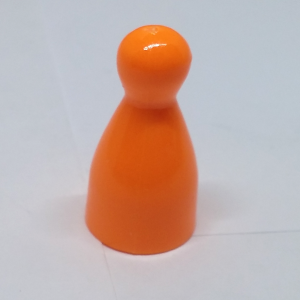 24mm Halma Pawn - Orange