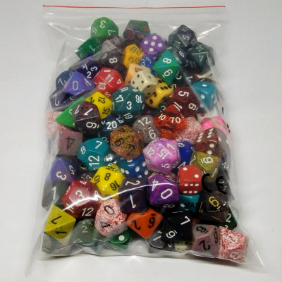 Dice-plosion! - 1 pound of polyhedral dice