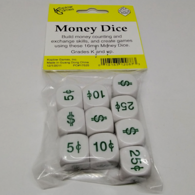 Kit of 10 Money Dice