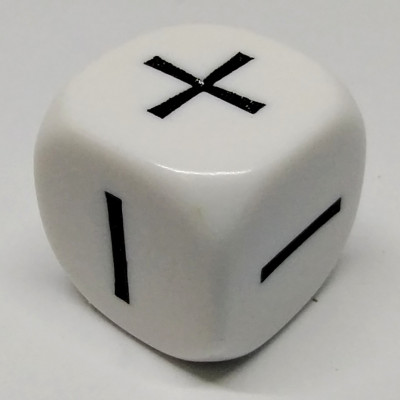 16mm Math Die: 2 Operators + & -