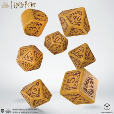 Harry Potter. Gryffindor Modern Dice Set - Gold