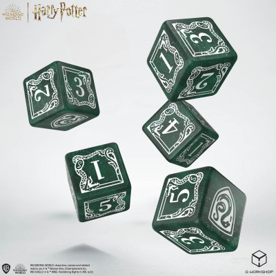 Harry Potter. Slytherin Dice & Pouch