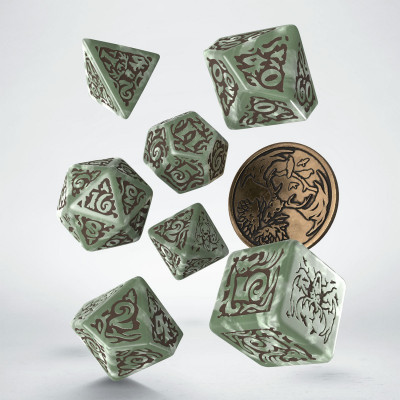 The Witcher Dice Set: Ciri - Leshen - The Totem Builder