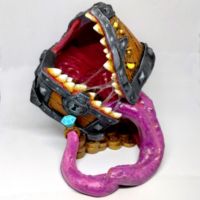 Dice Tower: Mimic - hand-painted