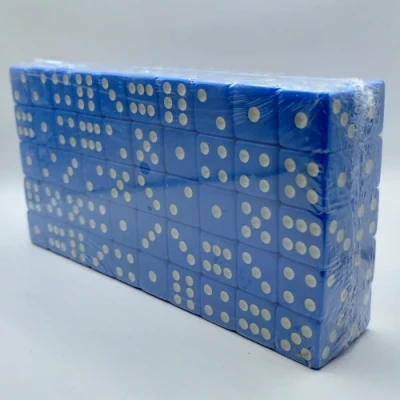 Brick of 100 16mm d6's - blue