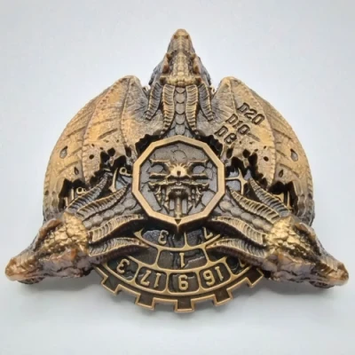 Dice spinner: Dragonflight - gold in a box