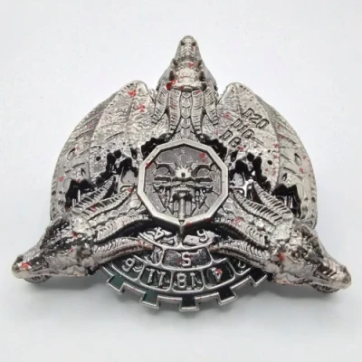 Dice spinner: Dragonflight - bloodied silver in a box