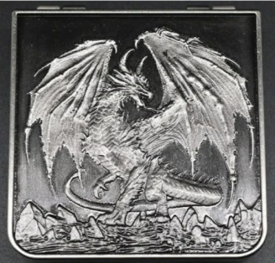 Liber Chaos: silver in a leather pouch