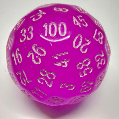 D100 - Translucent purple