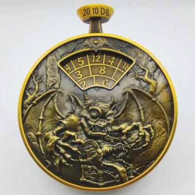 Stopwatch Spinner - gold in a box